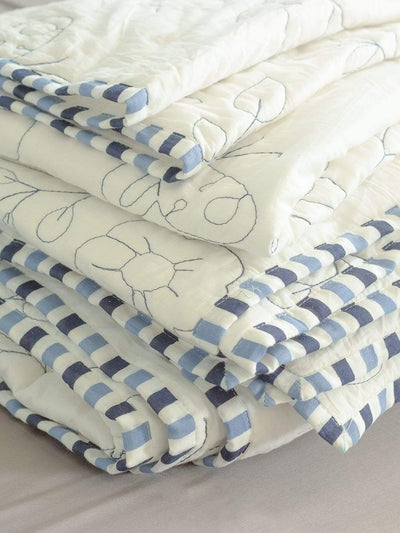 Trellis Quilted Bedcover