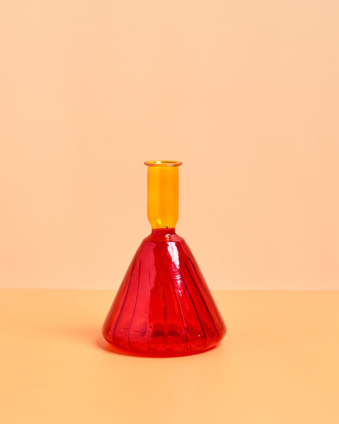 Tri Borosilicate Glass Vase