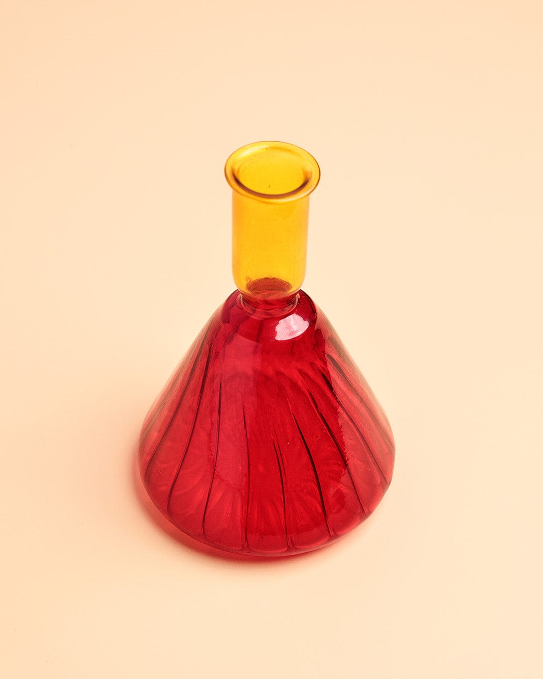 Tri Borosilicate Glass Vase