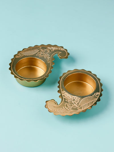 Twirl Tealight Holders Gift Box - Set of 2
