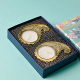 Twirl Tealight Holders Gift Box - Set of 2