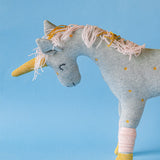  Unicorns Are Real Knitted Cotton Toy - Unicorns Are Real Knitted Cotton Toy - The Wishing Chair 