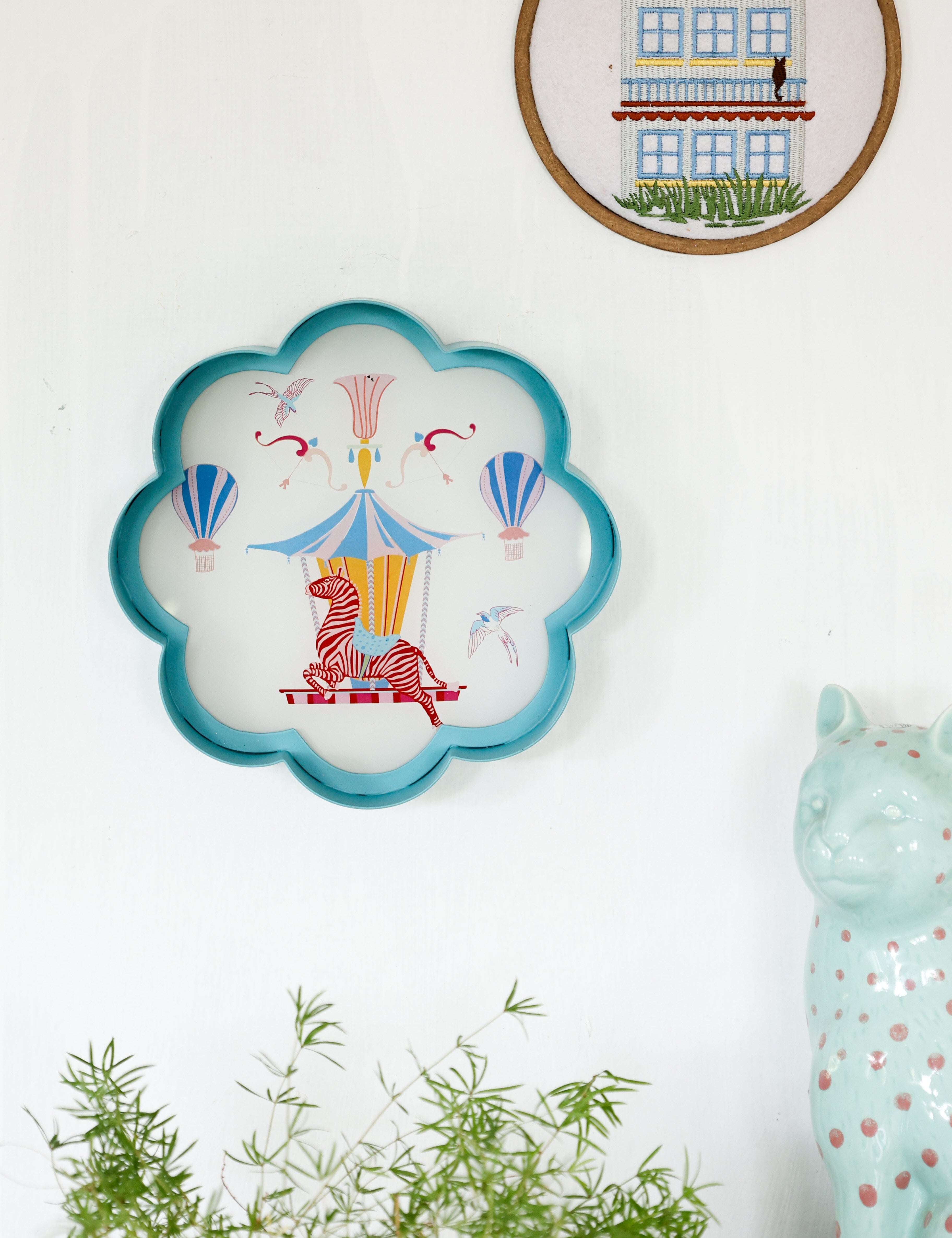 Up In The Air Metal Wall Plate