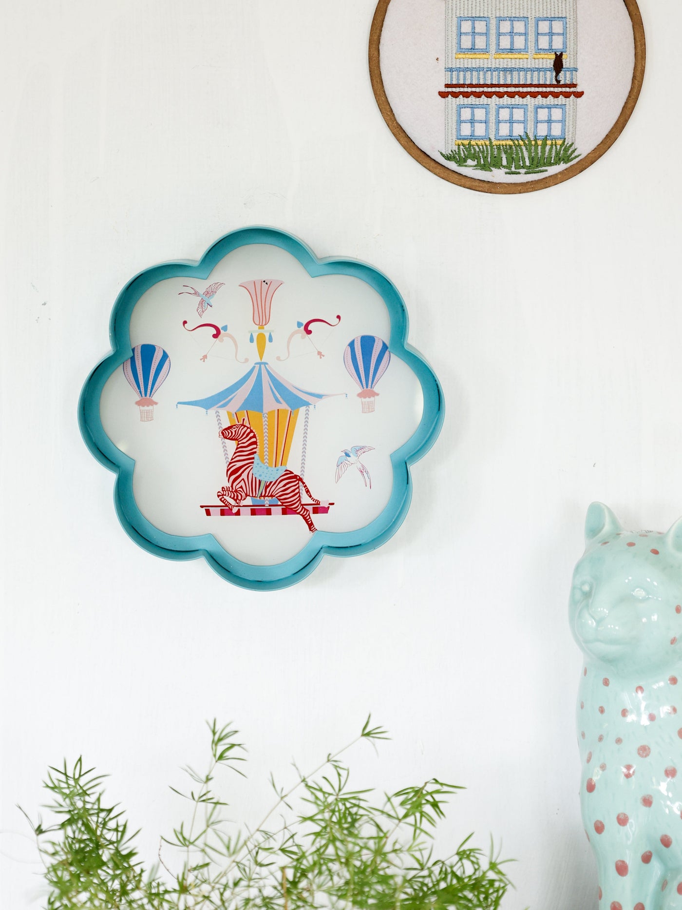 Up In The Air Metal Wall Plate