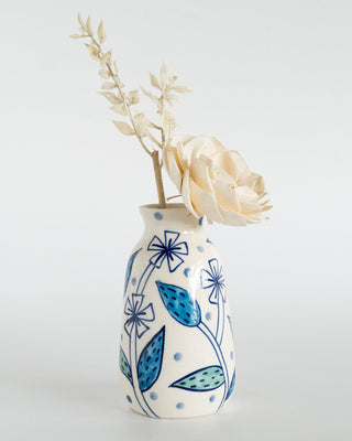Vases & Planters Bella Handpainted Ceramic Mini Vase