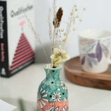 Vases & Planters Rosa Handpainted Ceramic Mini Vase