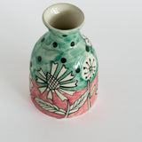 Vases & Planters Rosa Handpainted Ceramic Mini Vase