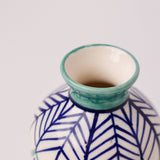Verde Handpainted Ceramic Mini Vase