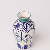 Verde Handpainted Ceramic Mini Vase