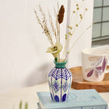 Verde Handpainted Ceramic Mini Vase