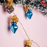  Very Merry Glass Ornaments Beaded Garland - Very Merry Glass Ornaments Beaded Garland - The Wishing Chair 