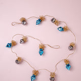  Very Merry Glass Ornaments Beaded Garland - Very Merry Glass Ornaments Beaded Garland - The Wishing Chair 