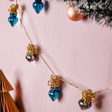  Very Merry Glass Ornaments Beaded Garland - Very Merry Glass Ornaments Beaded Garland - The Wishing Chair 