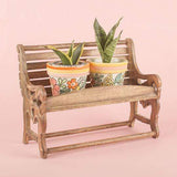 Wall Decor Alice Antique Fancy Bench | The Wishing Chair