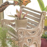 Wall Decor Alice Antique Fancy Bench | The Wishing Chair