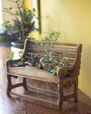Wall Decor Alice Antique Fancy Bench
