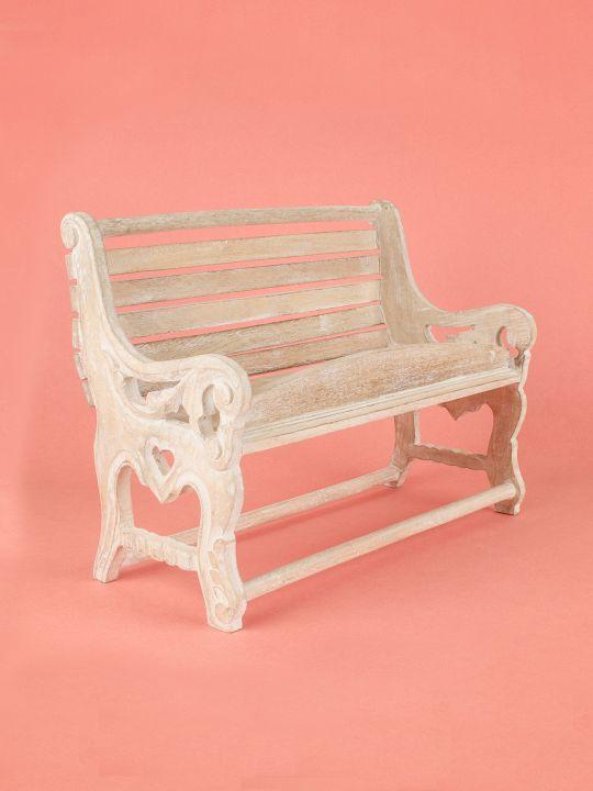 Wall Decor Alice Antique Fancy Bench