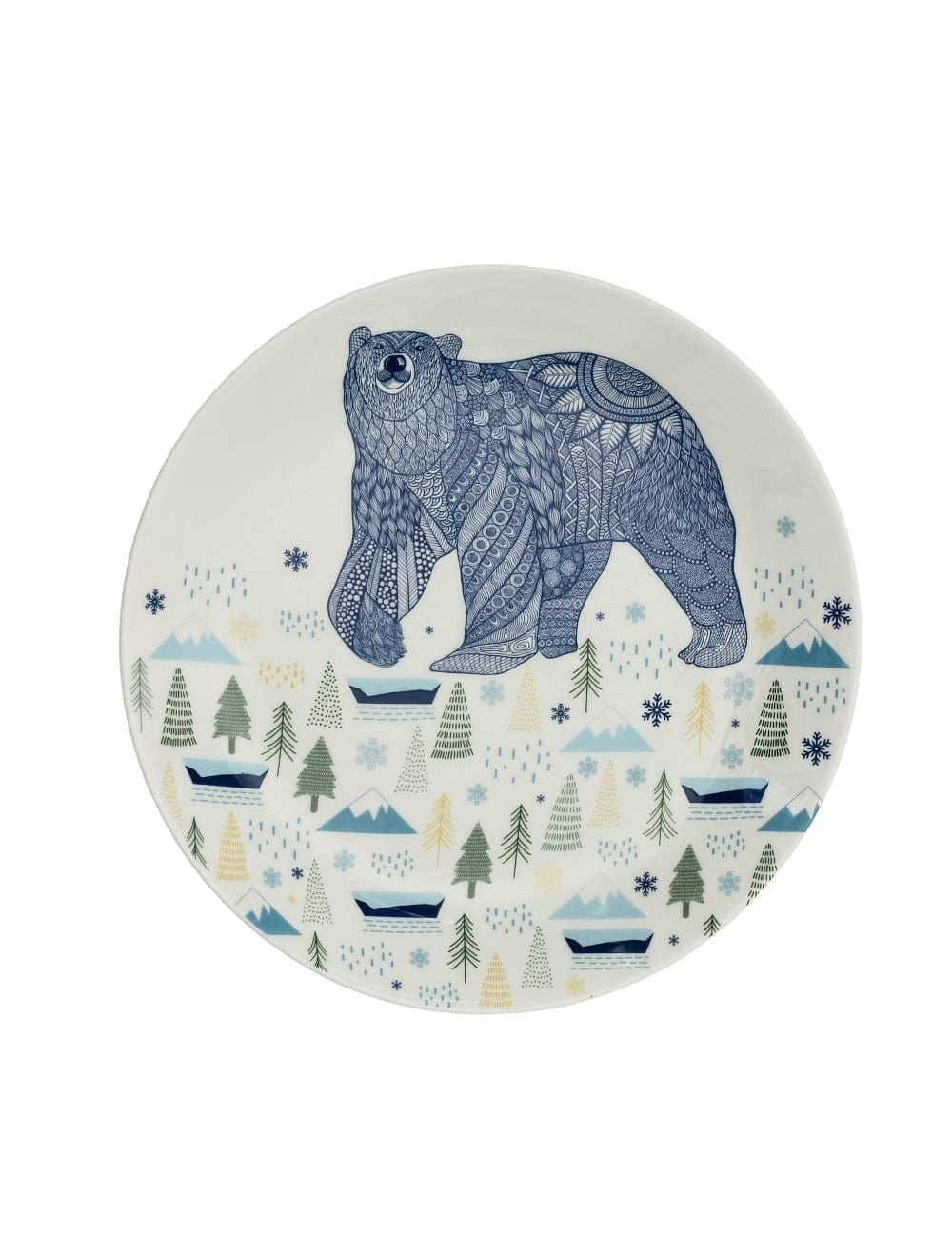 Wall Decor Animal Illustrative  Series Wall Plate - Bear