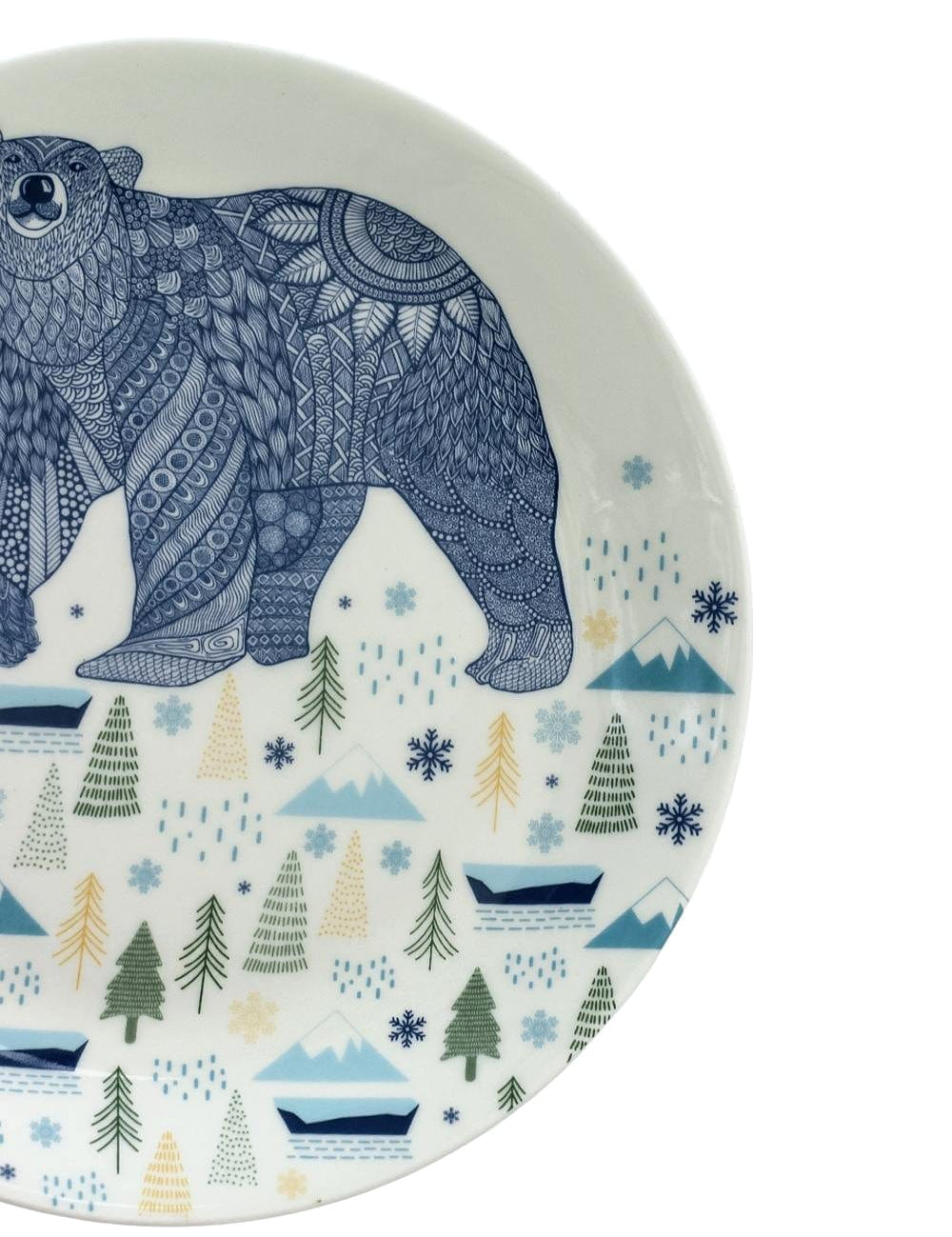 Wall Decor Animal Illustrative  Series Wall Plate - Bear