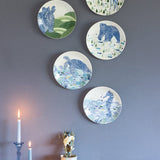 Wall Decor Animal Illustrative  Series Wall Plate - Deer