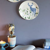 Wall Decor Animal Illustrative  Series Wall Plate - Deer
