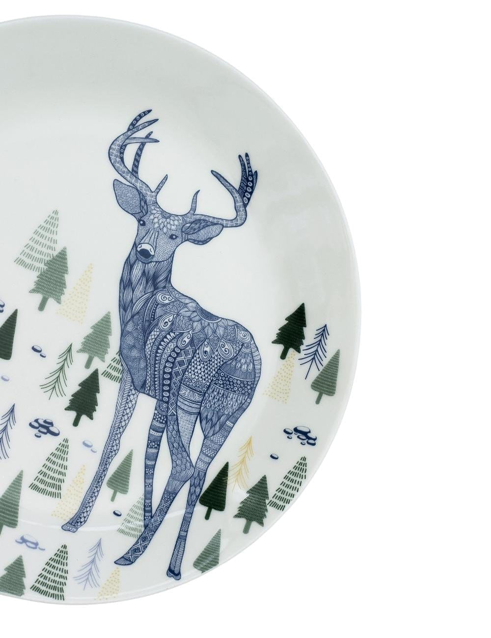 Wall Decor Animal Illustrative  Series Wall Plate - Deer