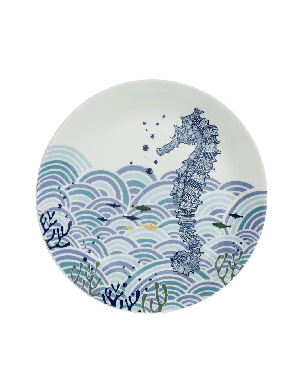 Wall Decor Animal Illustrative  Series Wall Plate - Sea Horse