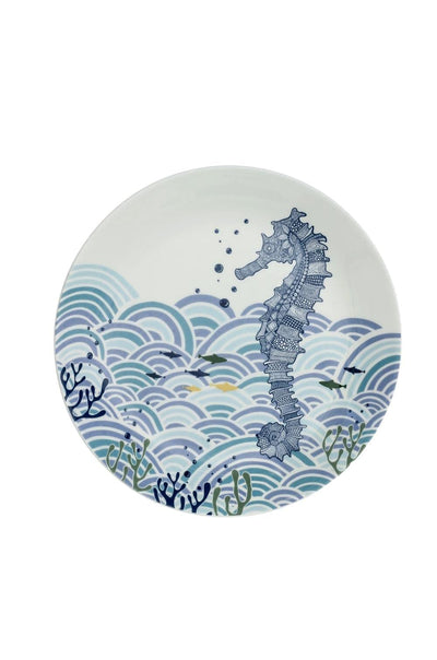 Wall Decor Animal Illustrative  Series Wall Plate - Sea Horse