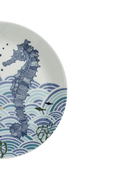 Wall Decor Animal Illustrative  Series Wall Plate - Sea Horse