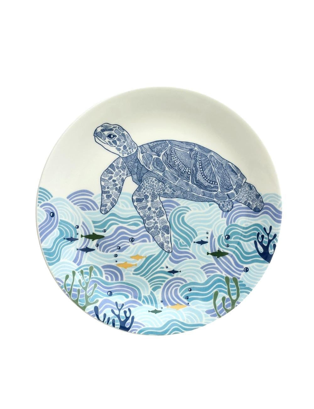 Wall Decor Animal Illustrative  Series Wall Plate - Turtle