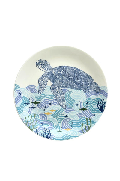 Wall Decor Animal Illustrative  Series Wall Plate - Turtle