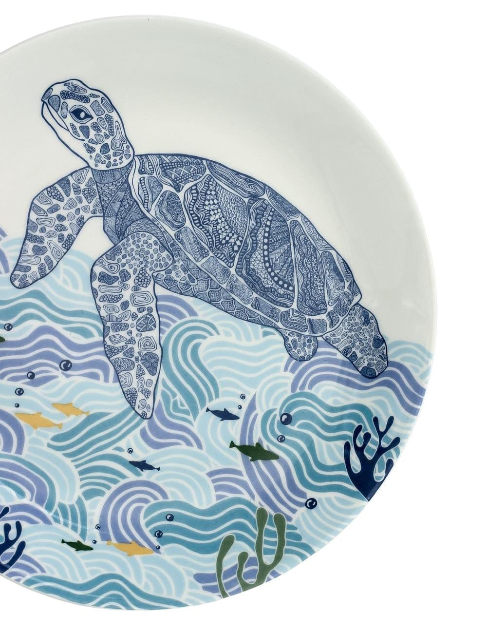 Wall Decor Animal Illustrative  Series Wall Plate - Turtle