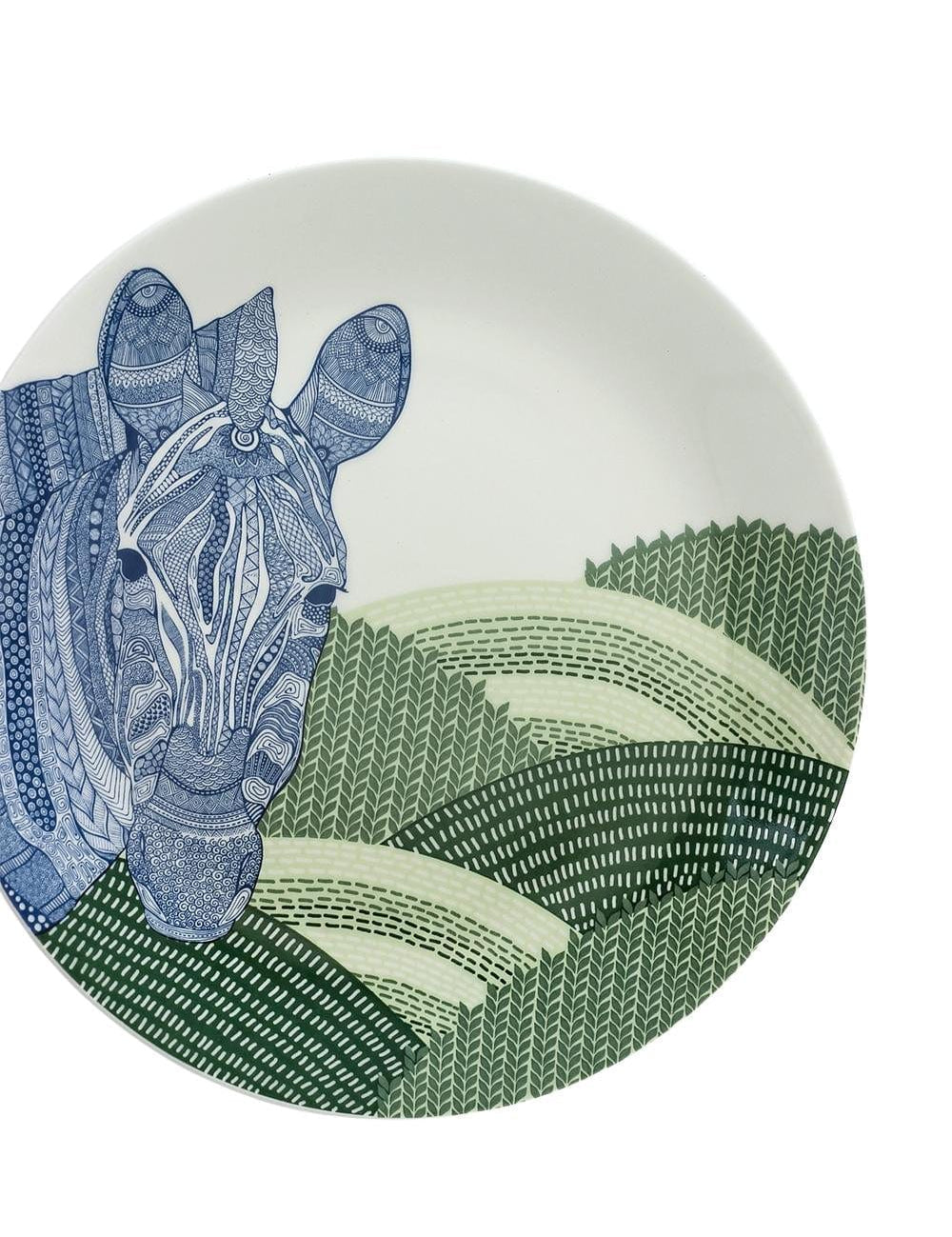 Wall Decor Animal Illustrative  Series Wall Plate - Zebra