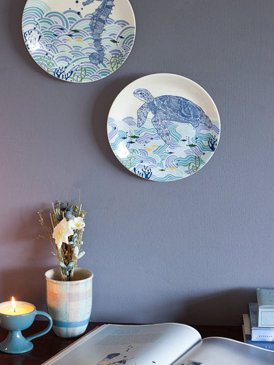 Wall Decor Animal Illustrative Series Wall Plates Set of 5