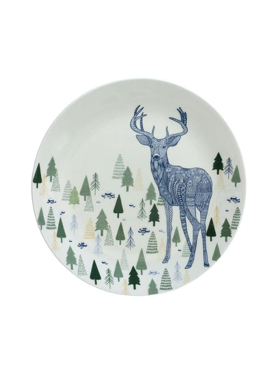 Wall Decor Animal Illustrative Series Wall Plates Set of 5