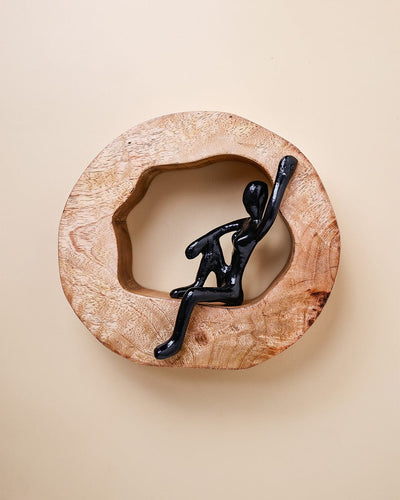 Wall Decor Ascend & Rise Wood & Metal Wall Decor Set of 2