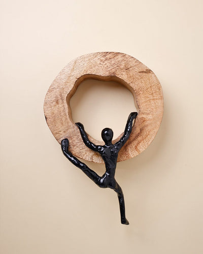Wall Decor Ascend & Rise Wood & Metal Wall Decor Set of 2