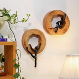 Ascend and Rise handcrafted wood and metal wall decor, set of 2 | The Wishing Chair