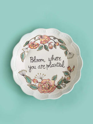 Wall Decor Bloom Wall Plate