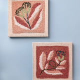 Wall Decor Botanica Hand Embroidered Beads Wall Décor - Set of 2