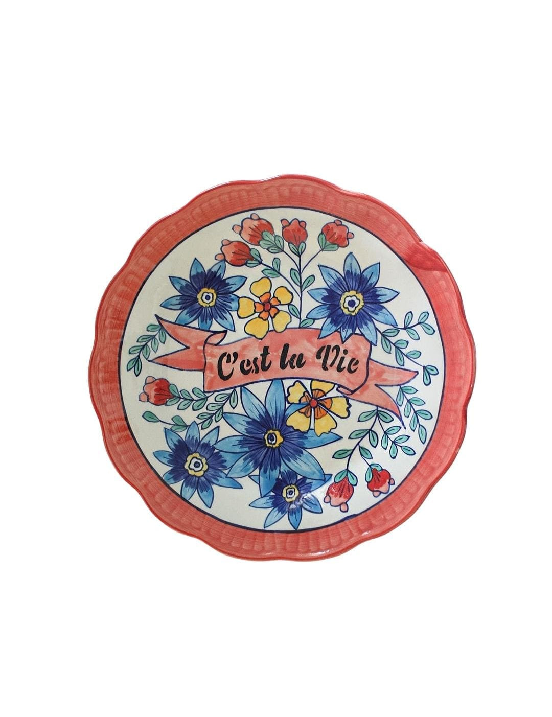 Wall Decor C'est La Vie Wall Plate