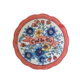 Wall Decor C'est La Vie Wall Plate