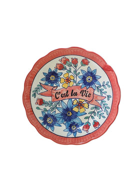 Wall Decor C'est La Vie Wall Plate