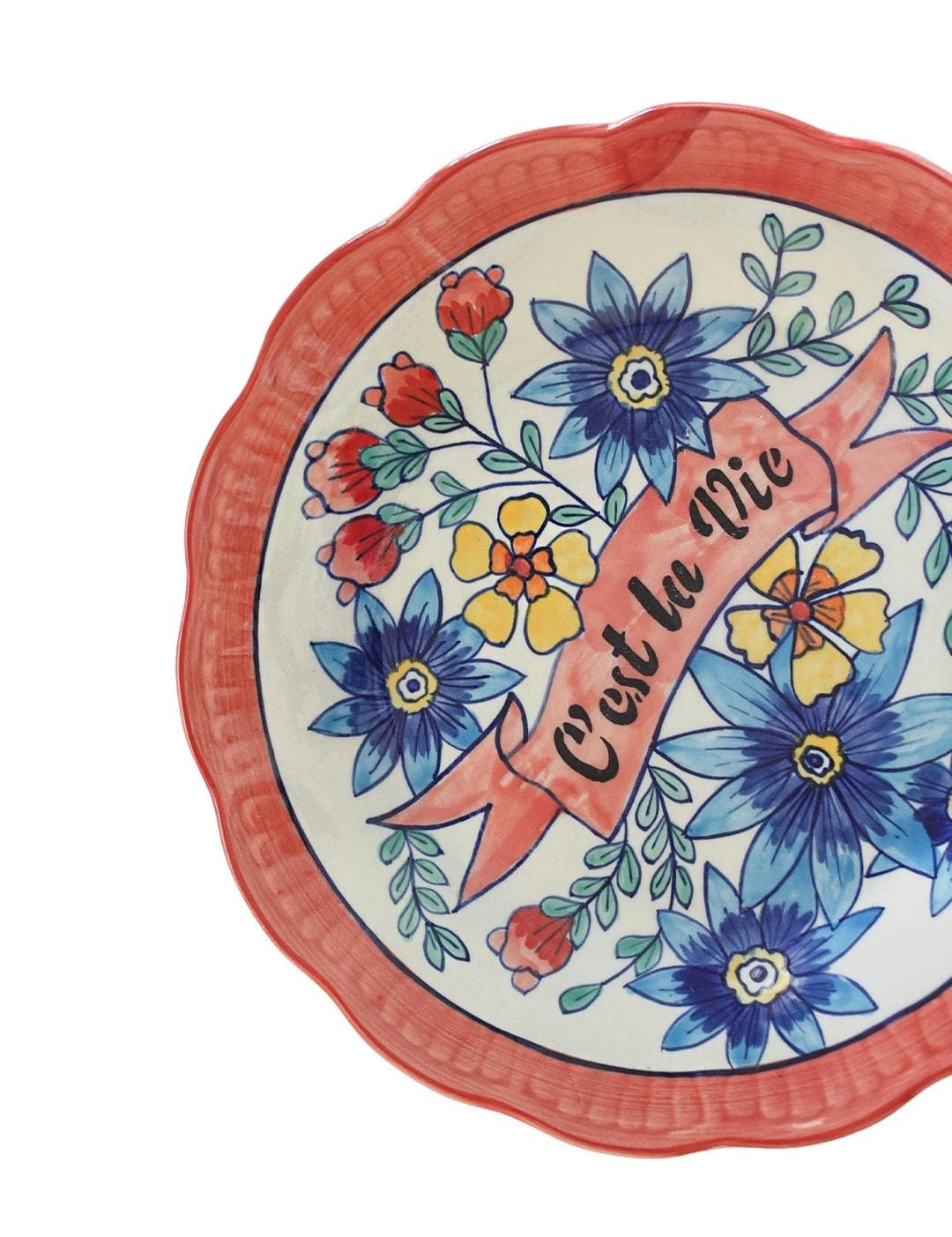 Wall Decor C'est La Vie Wall Plate