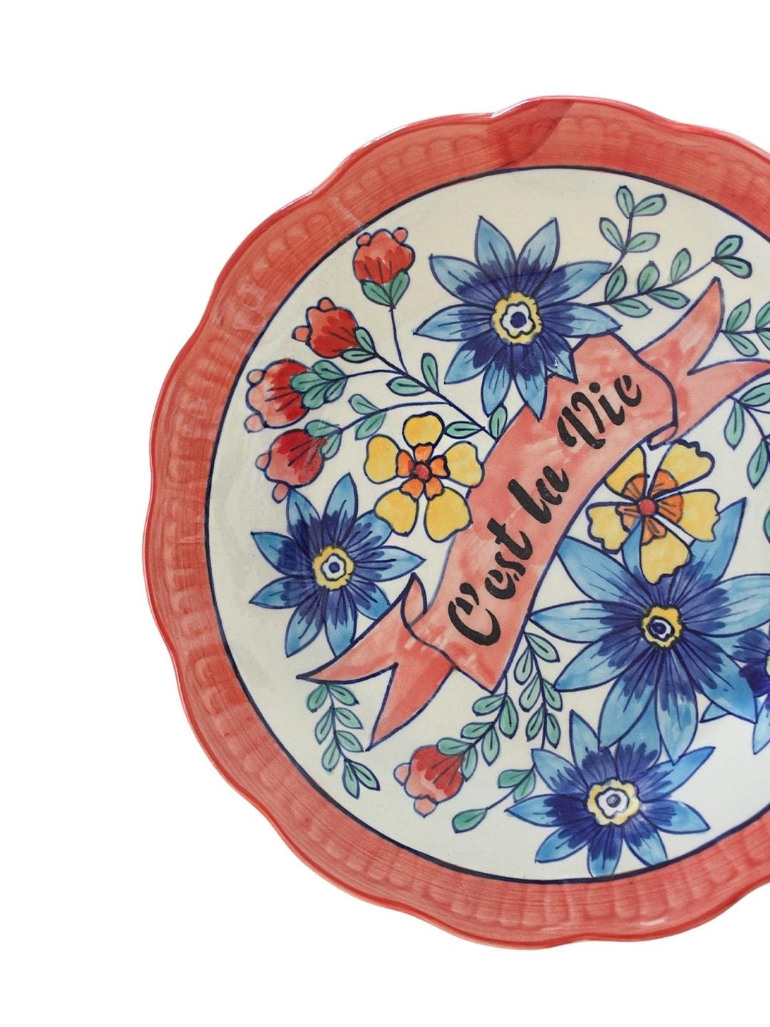 Wall Decor C'est La Vie Wall Plate
