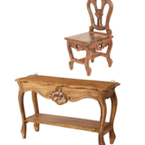 Wall Decor Combo: Alice Mini Table + Chair Handcrafted Wooden Wall Shelf | The Wishing Chair