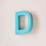 Wall Decor D Mottled Mono Wall Hanging Teal A to Z