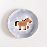Wall Decor Horse Quirky Farm Handpainted Wall Plate