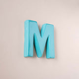 Wall Decor M Mottled Mono Wall Hanging Teal A to Z
