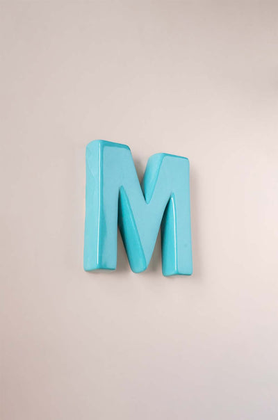 Wall Decor M Mottled Mono Wall Hanging Teal A to Z